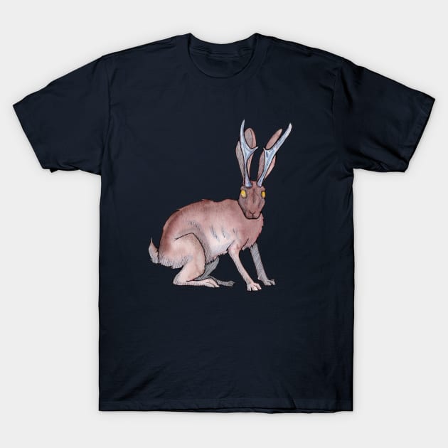 Jackalope T-Shirt by UntidyVenus